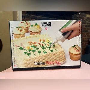 Kuhn Rikon Stainless Steel Pastry Bag and Cookie Press